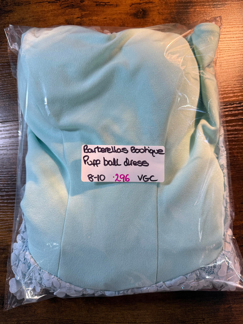 Mint Strapless 3D Floral Lace Prom Party Dress UK 8–10 VGC                  .296