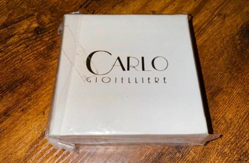Stylish Carlo Gioielliere Silver Bracelets & Earrings Set with Box