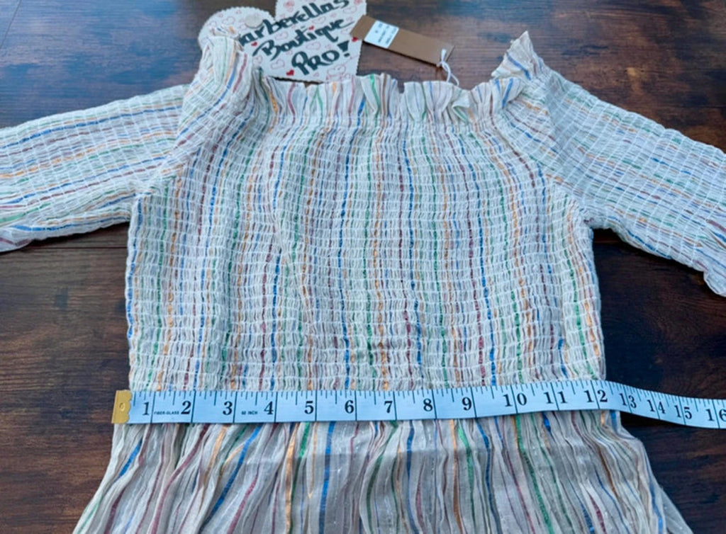 Festival-Ready Rainbow Dress – Fits UK 10–14