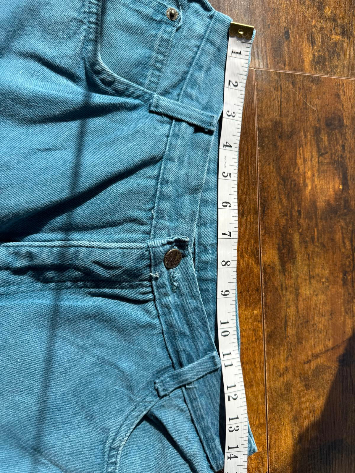 Vintage Northern Reflections Mom Jeans – Teal Blue – Made in Canada – Size 13