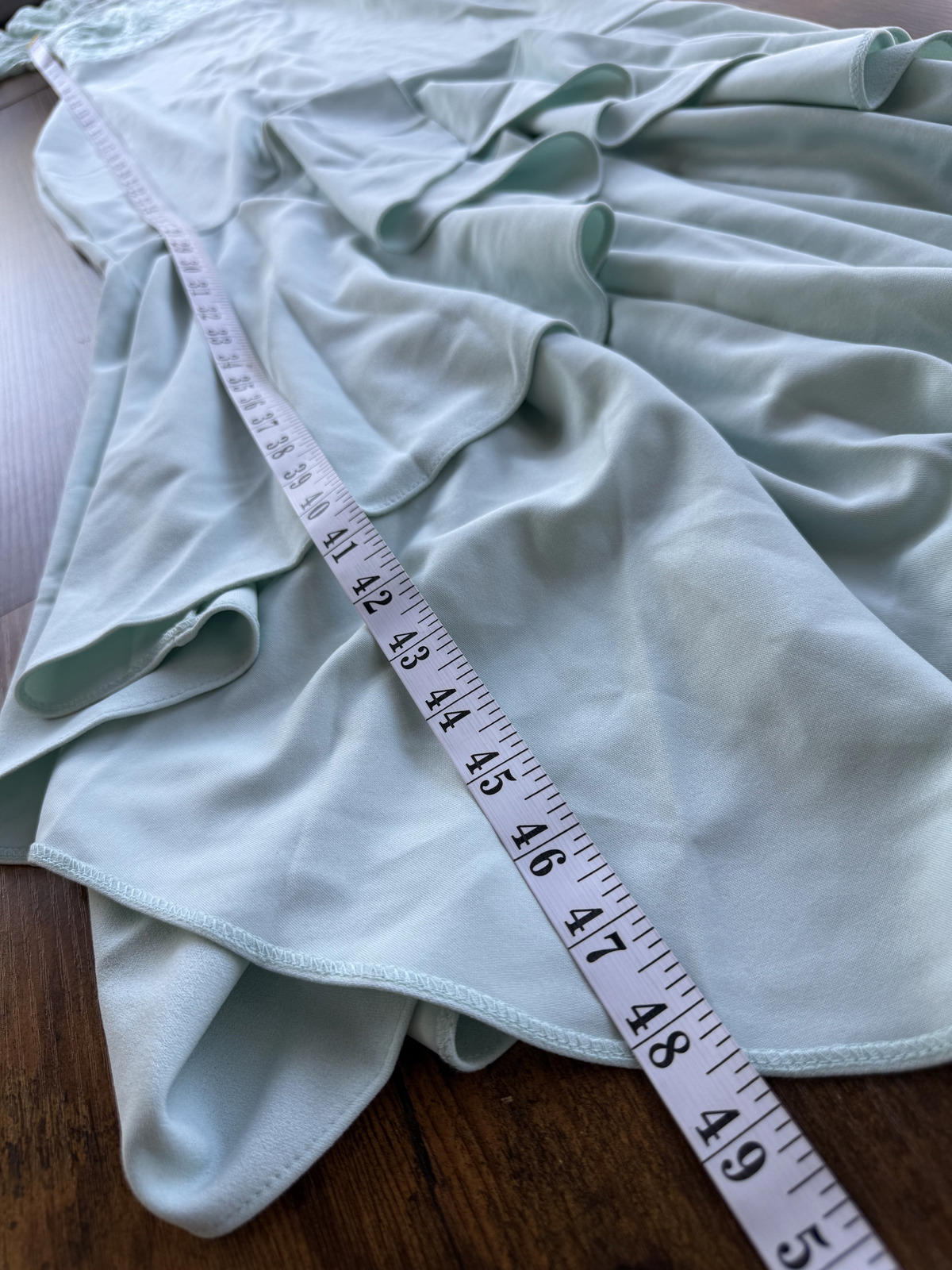 Goddiva Mint Green Lace High Neck Fishtail Midi Dress UK 10 BNWT