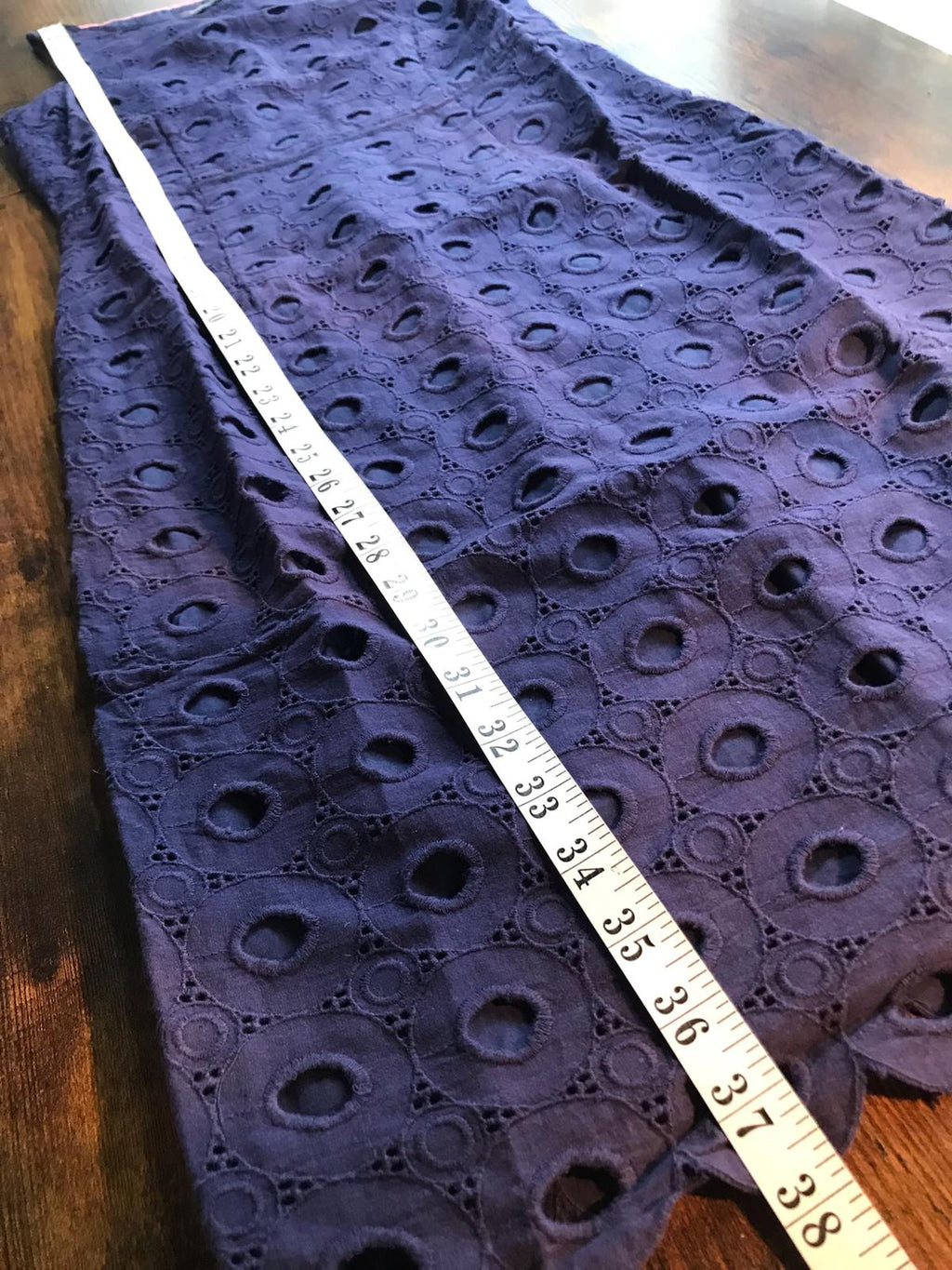 Boden Limited Edition Navy Broderie Anglaise Dress – UK 8