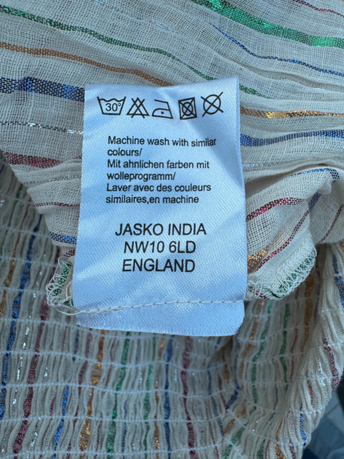 No-Iron Crinkle Beach Cover-Up – Lightweight & Effortlessly Chic! Size 12-14