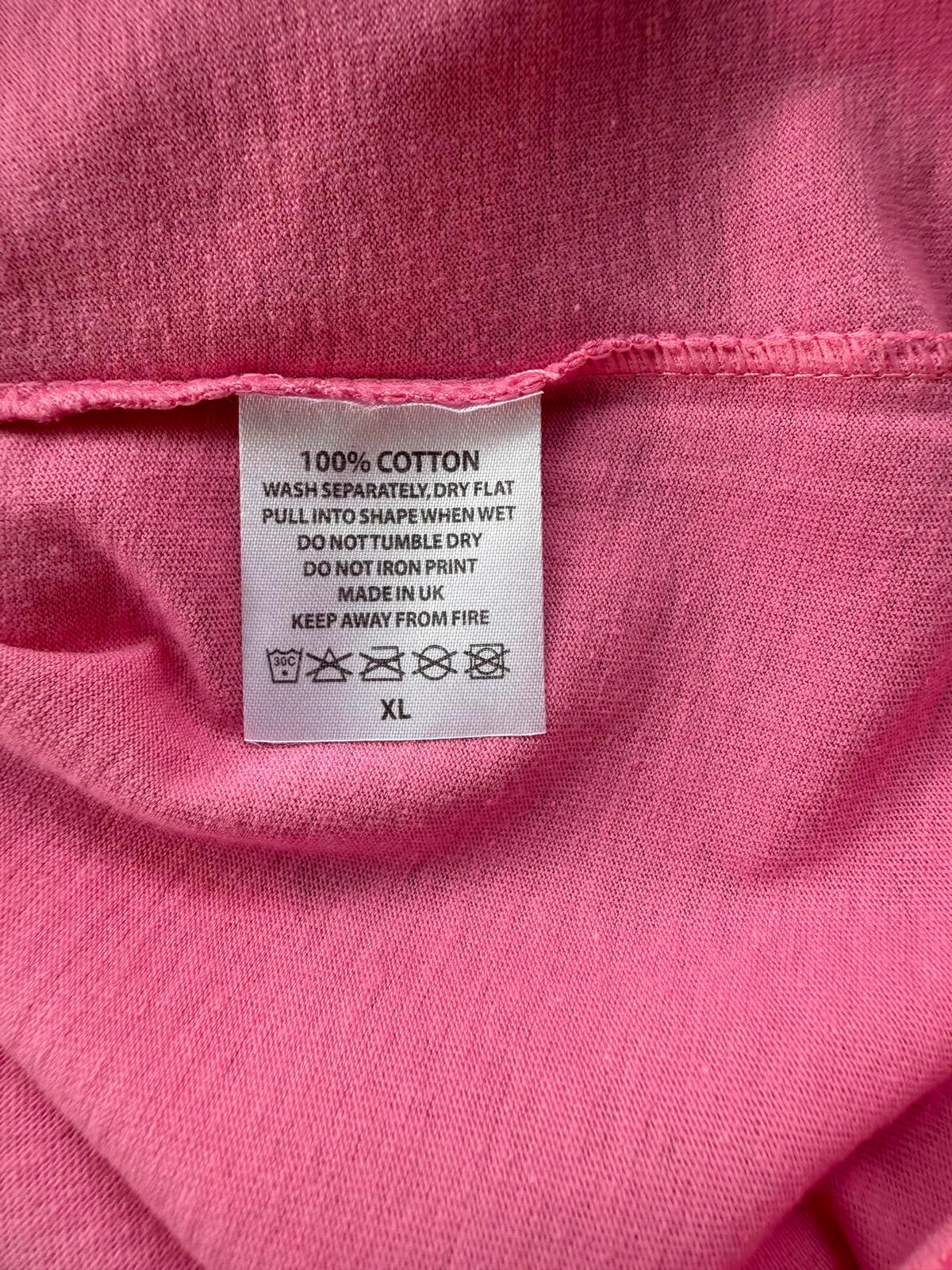 Vintage Tattoo Clothing Group Pink T-Shirt Size 12/14