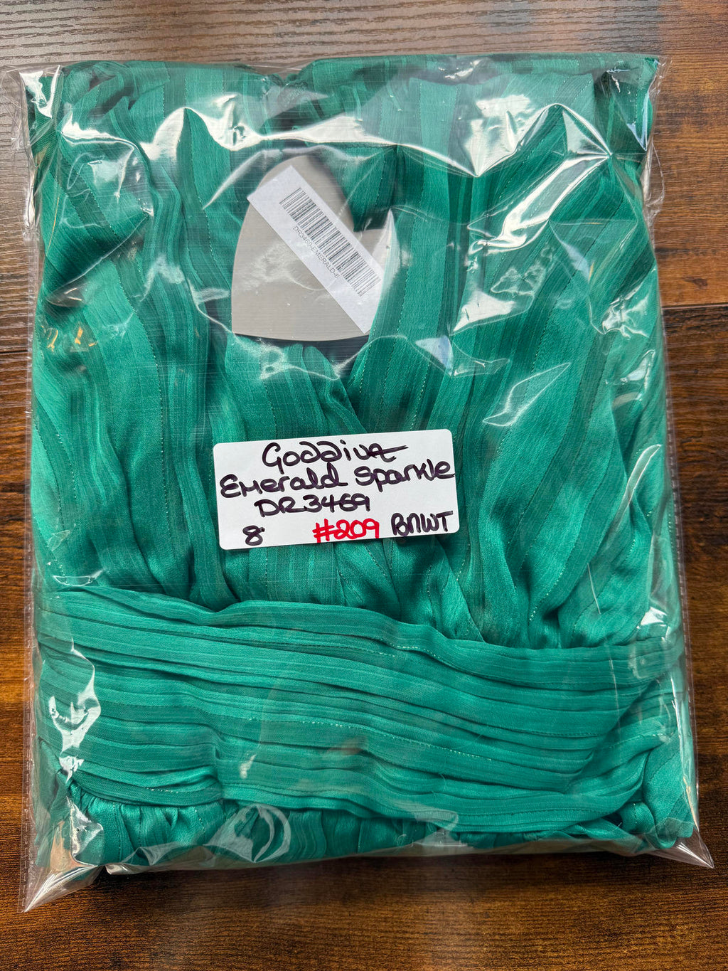 Goddiva London Emerald Green Tiered Maxi Dress Size 8 BNWT #209