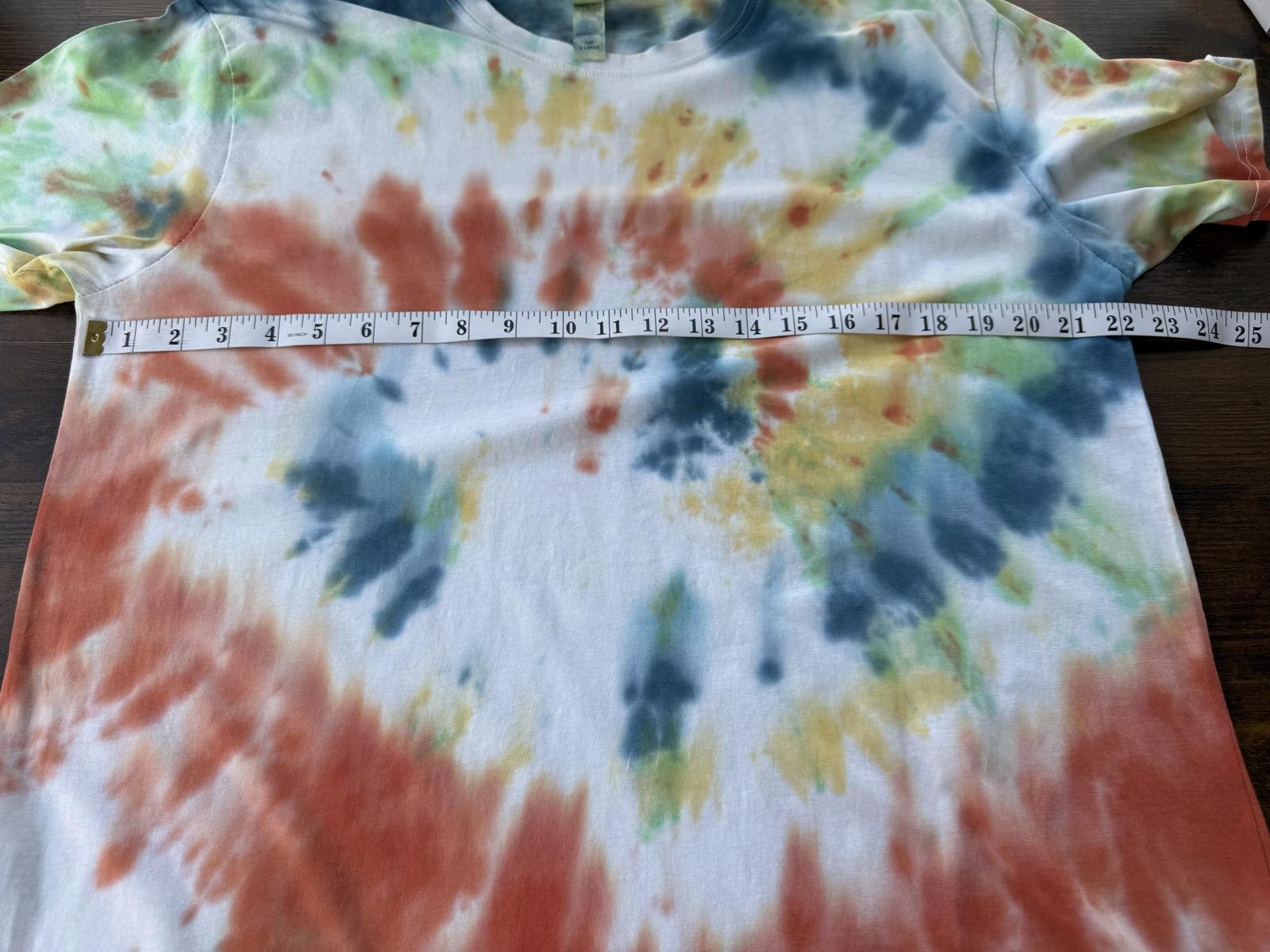 Men's Tie-Dye Short Sleeve T-Shirt - Size XL