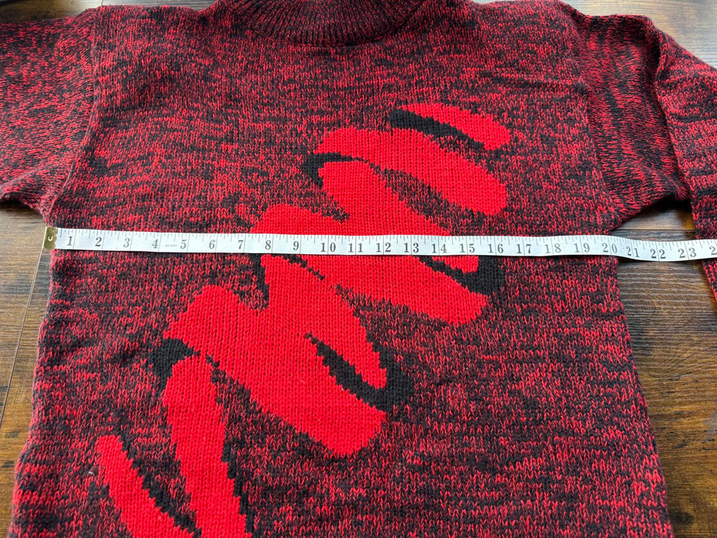 VERY RARE Vintage 80s/90s Anianal Longline Knit Jumper Dress  #57