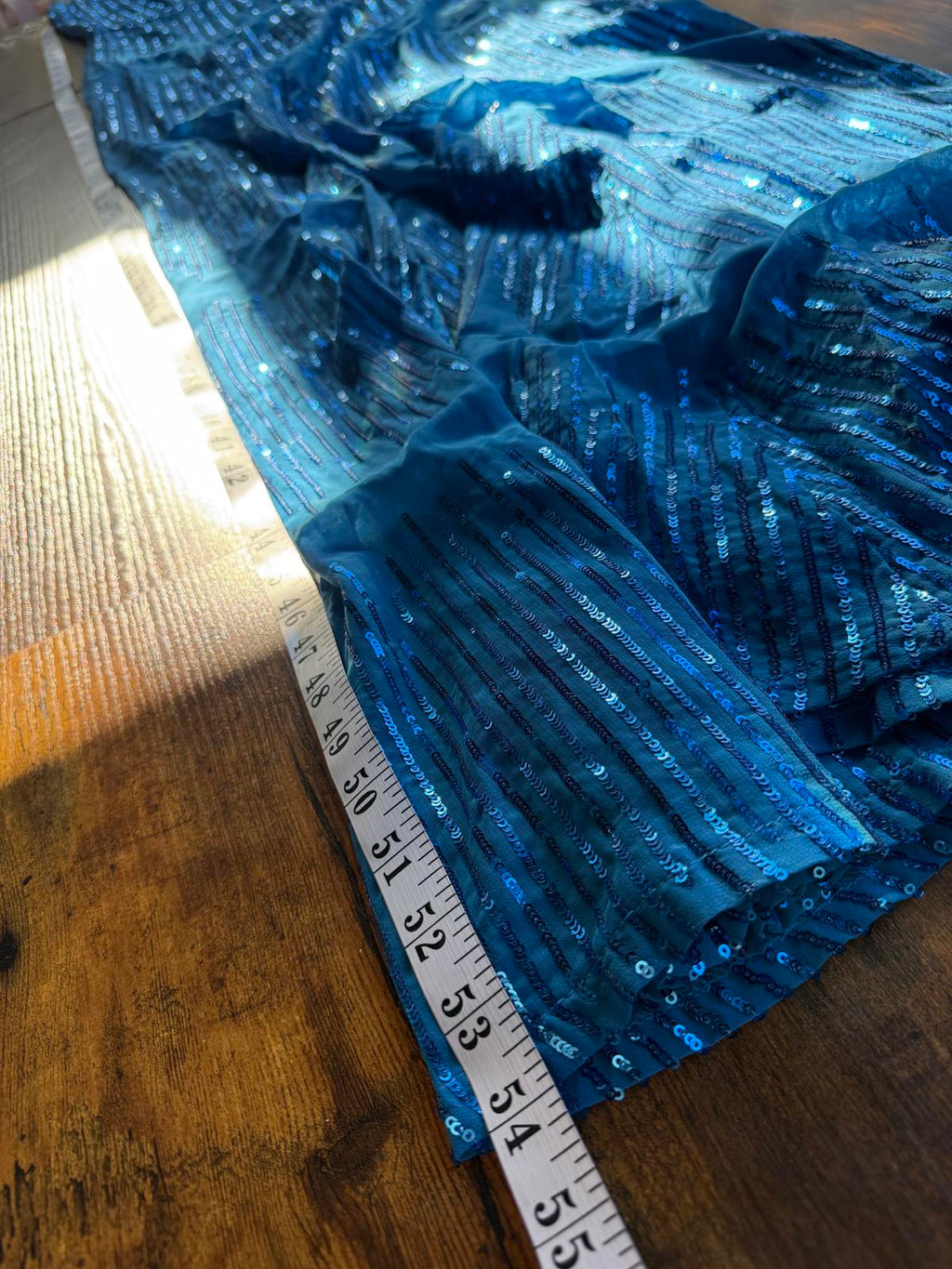 Goddiva London Vivid Blue Sequin Maxi Dress UK 12 BNWT Evening Ball Prom Gown