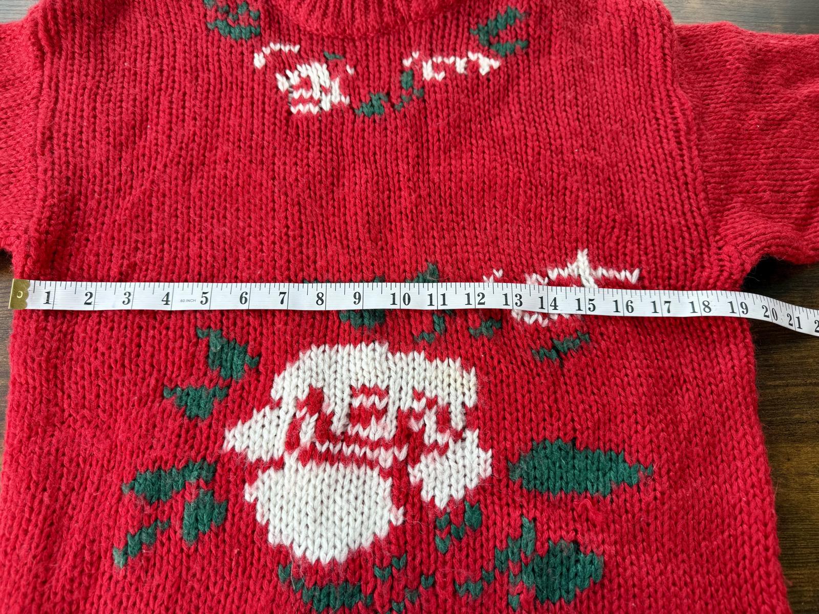 80s/90s Vintage Partners by Mervyn’s Christmas Sweater (Made in Korea)