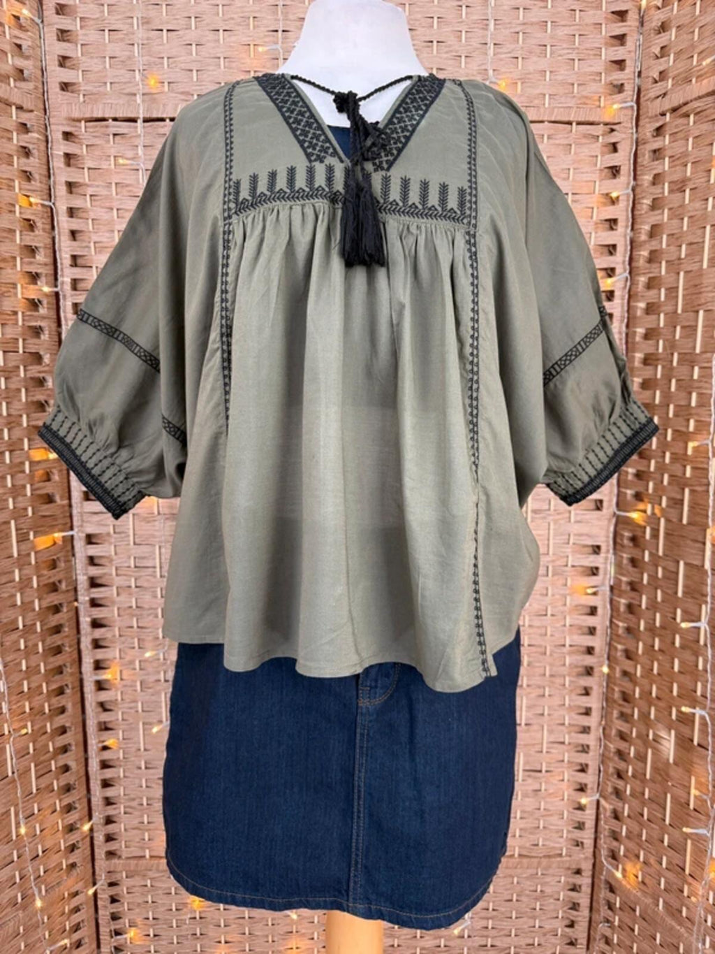 ✨ OVERSIZED BOHO PER UNA COTTON TUNIC TOP ✨