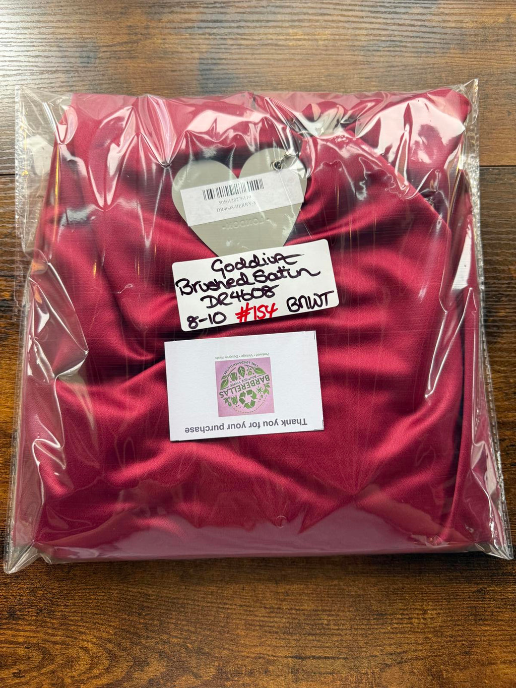 Goddiva London DR4600 Berry Cowl Neck High-Low Dress – UK 8 Read Info! 154