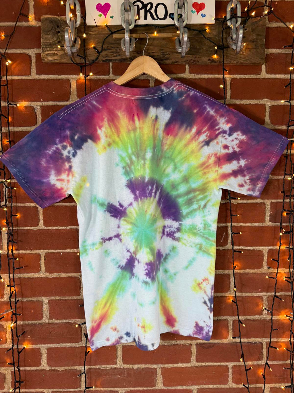 Vibrant Tie-Dye T-Shirt - Size Medium