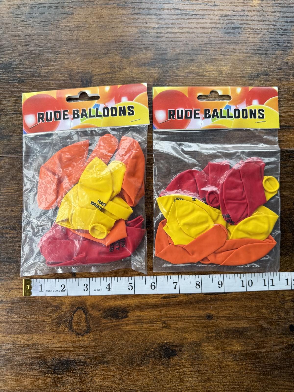 Rude Balloons Party Pack - Fun and Quirky