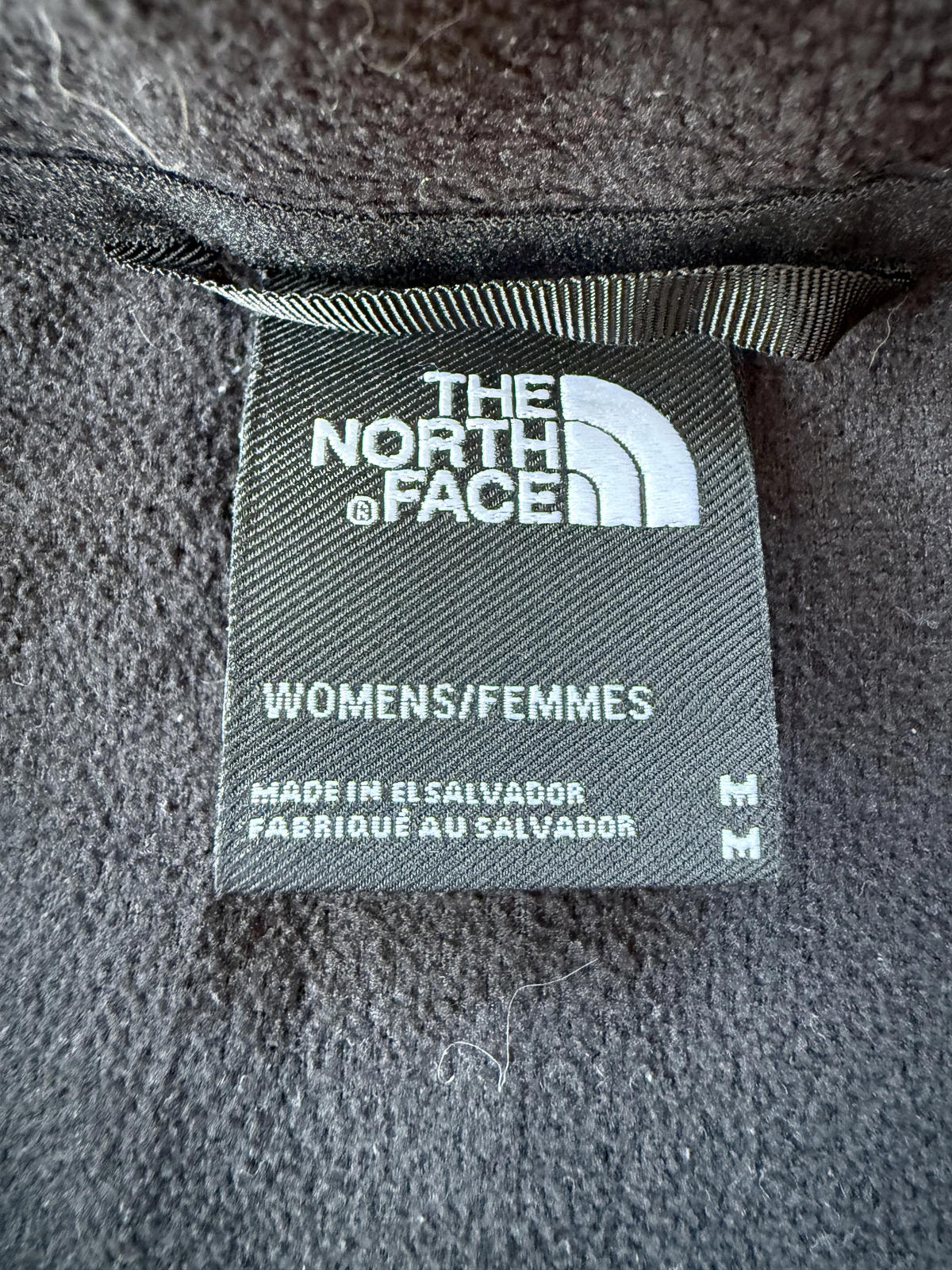 The North Face Women’s Black Quarter Zip Fleece – UK 10           NUM 54