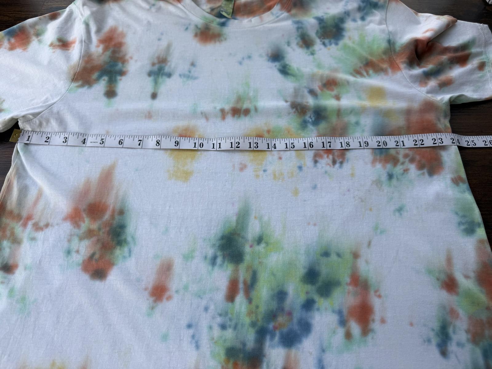 Tie-Dye Short Sleeve T-Shirt for Men - Size XL