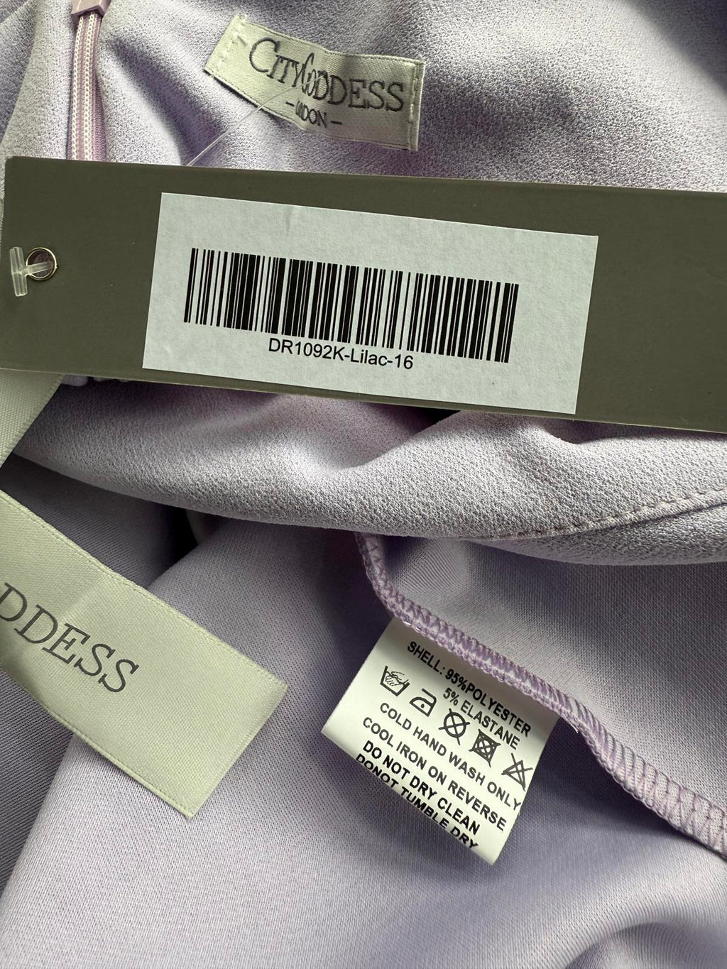 💜 City Goddess London Lilac Maxi Dress – UK 16 – BNWT #107