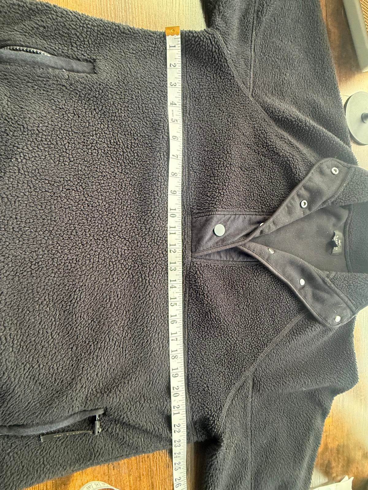 🖤 NEXT Elements Collection Black Sherpa Pullover | Men’s Size L