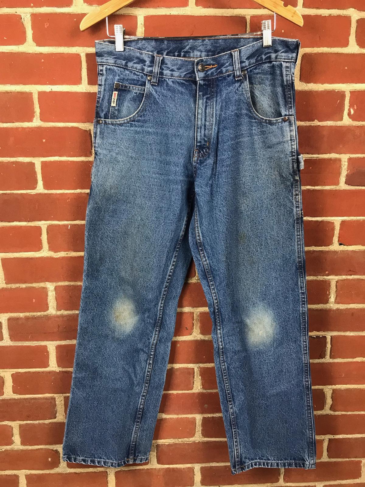 Vintage Work King Carpenter Jeans Women’s UK 12-14 W32 L30