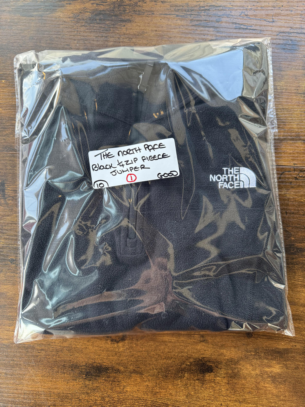 The North Face Women’s Black Quarter Zip Fleece – UK 10           NUM 54