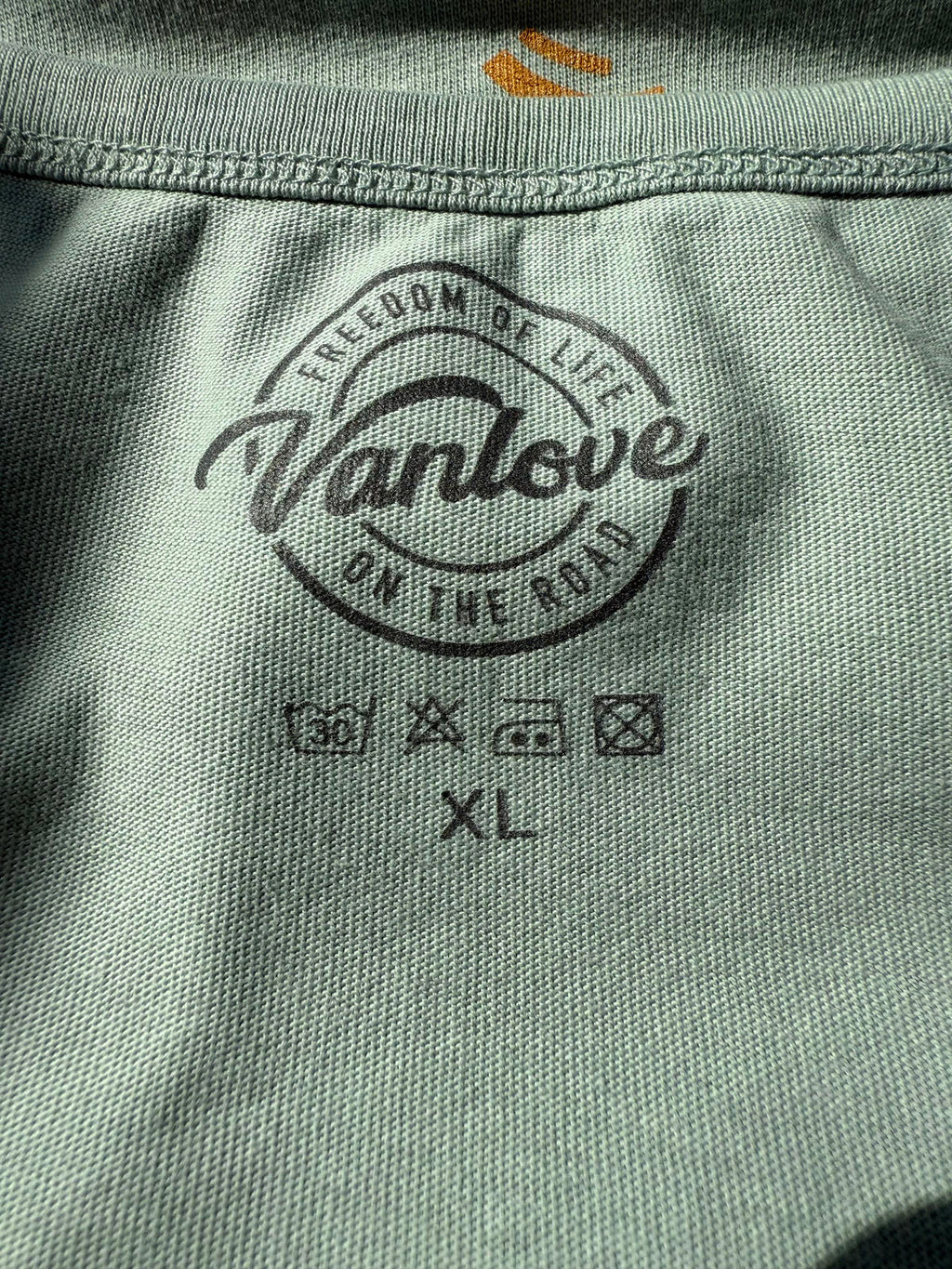 Vanlove Women's Light Blue Tank Top with Graphic Print - Size XL