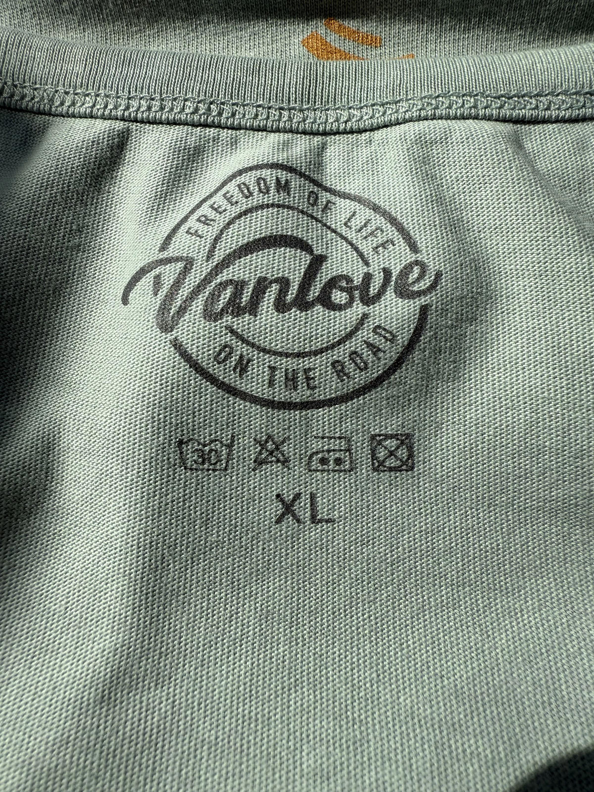 Vanlove Women's Light Blue Tank Top with Graphic Print - Size XL