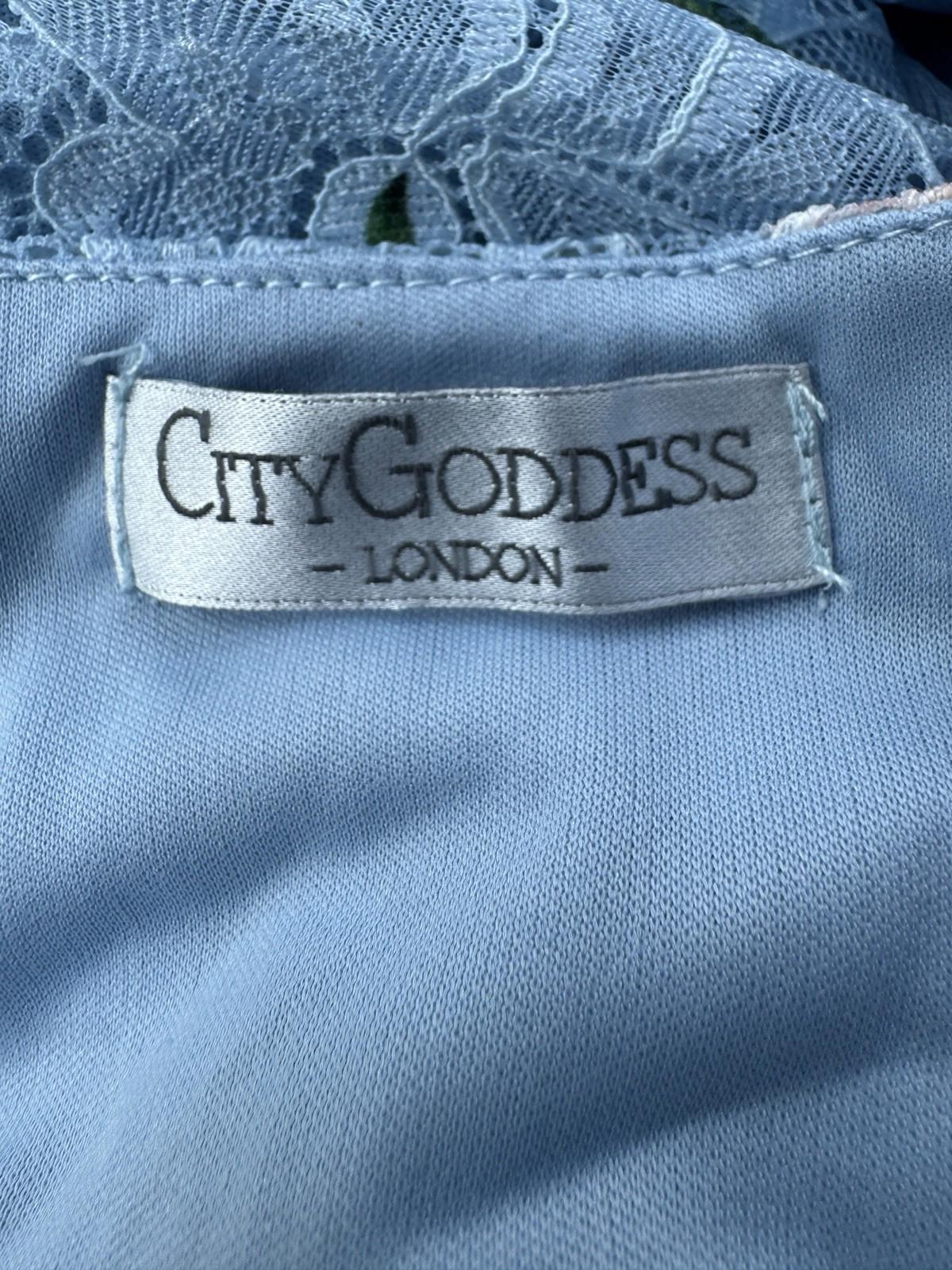 Floral Lace Bodycon Dress with 3/4 Sleeves - size 8