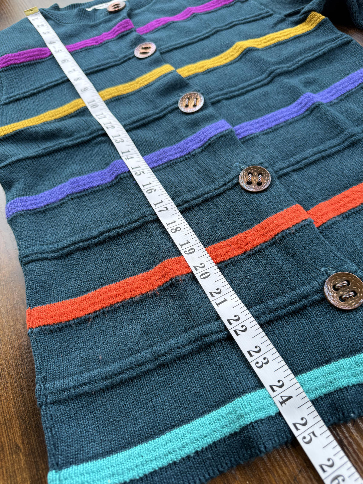 Vintage 1980/90s Ami Knits Petites Cardigan  Shoulder Pads UK Size 12/14 NUM 59