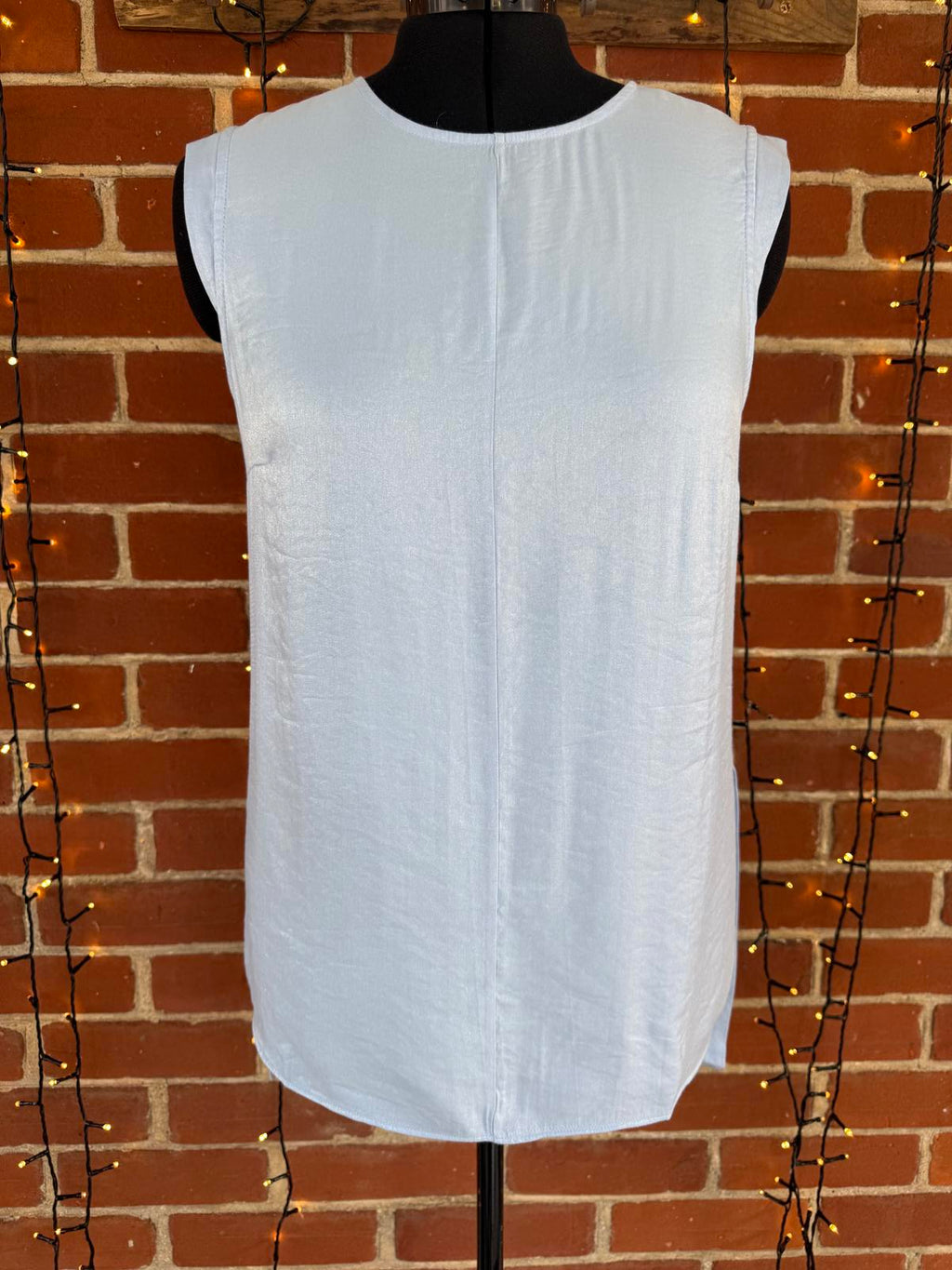 Next Light Blue Sleeveless Top - Size 16