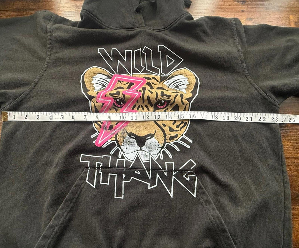 🐯 Wild Thang Black Graphic Hoodie Size 14-16