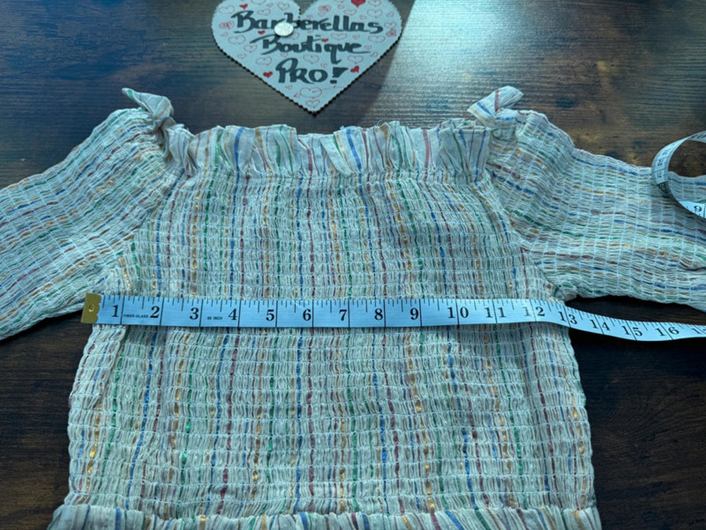 No-Iron Crinkle Beach Cover-Up – Lightweight & Effortlessly Chic! Size 12-14