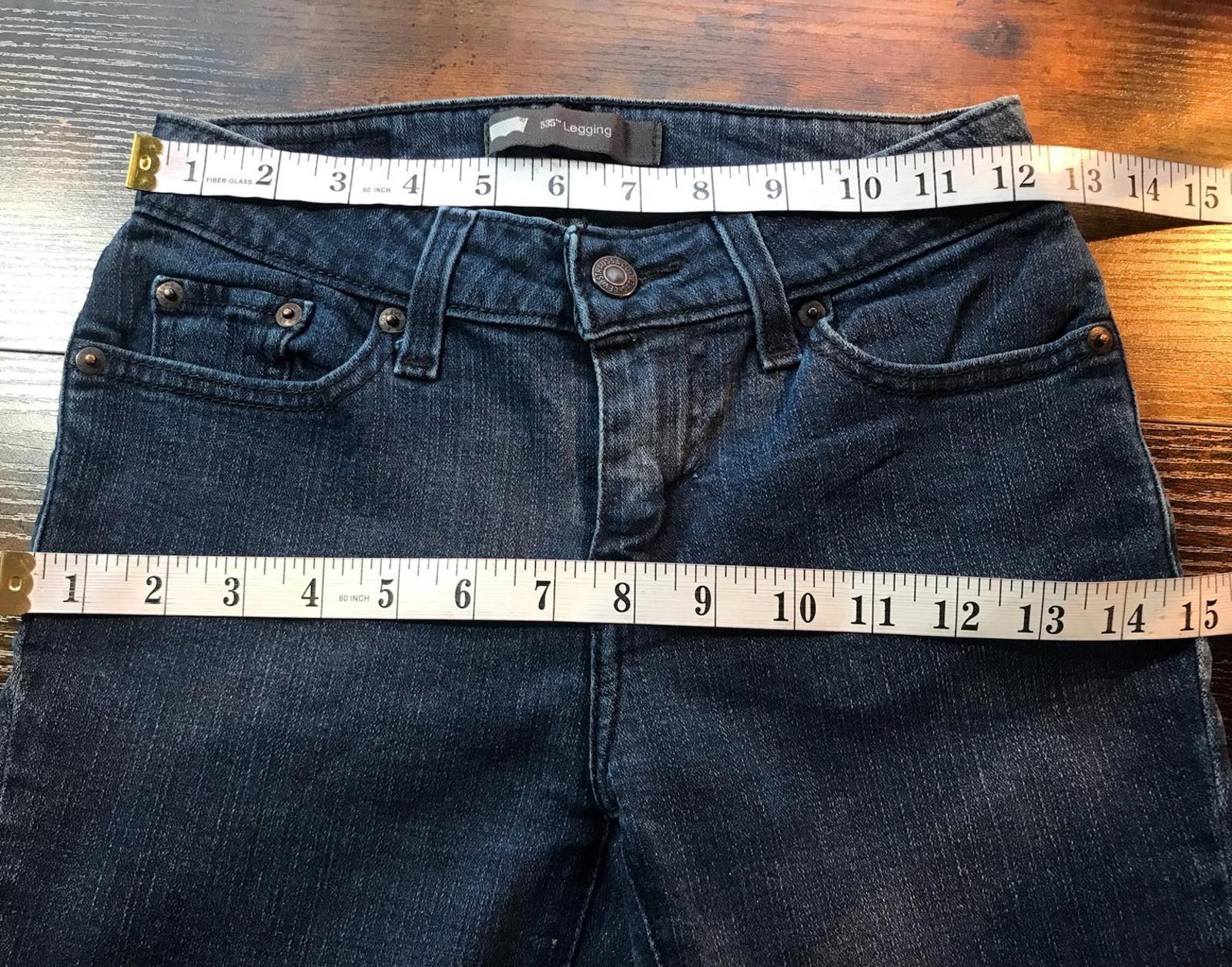 Levi’s 535 Legging Skinny Jeans – Dark Blue Denim - UK 8-10