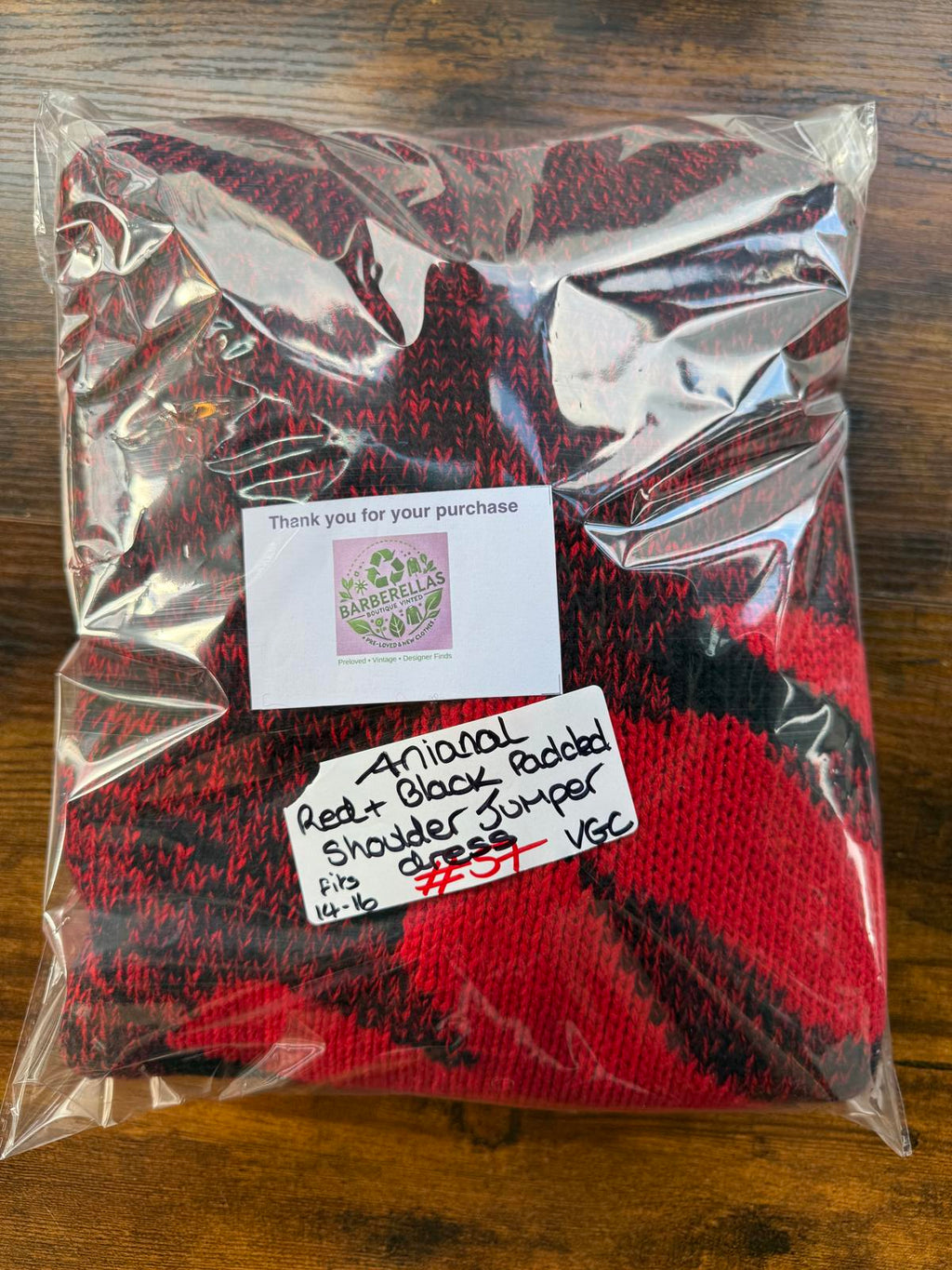 VERY RARE Vintage 80s/90s Anianal Longline Knit Jumper Dress  #57