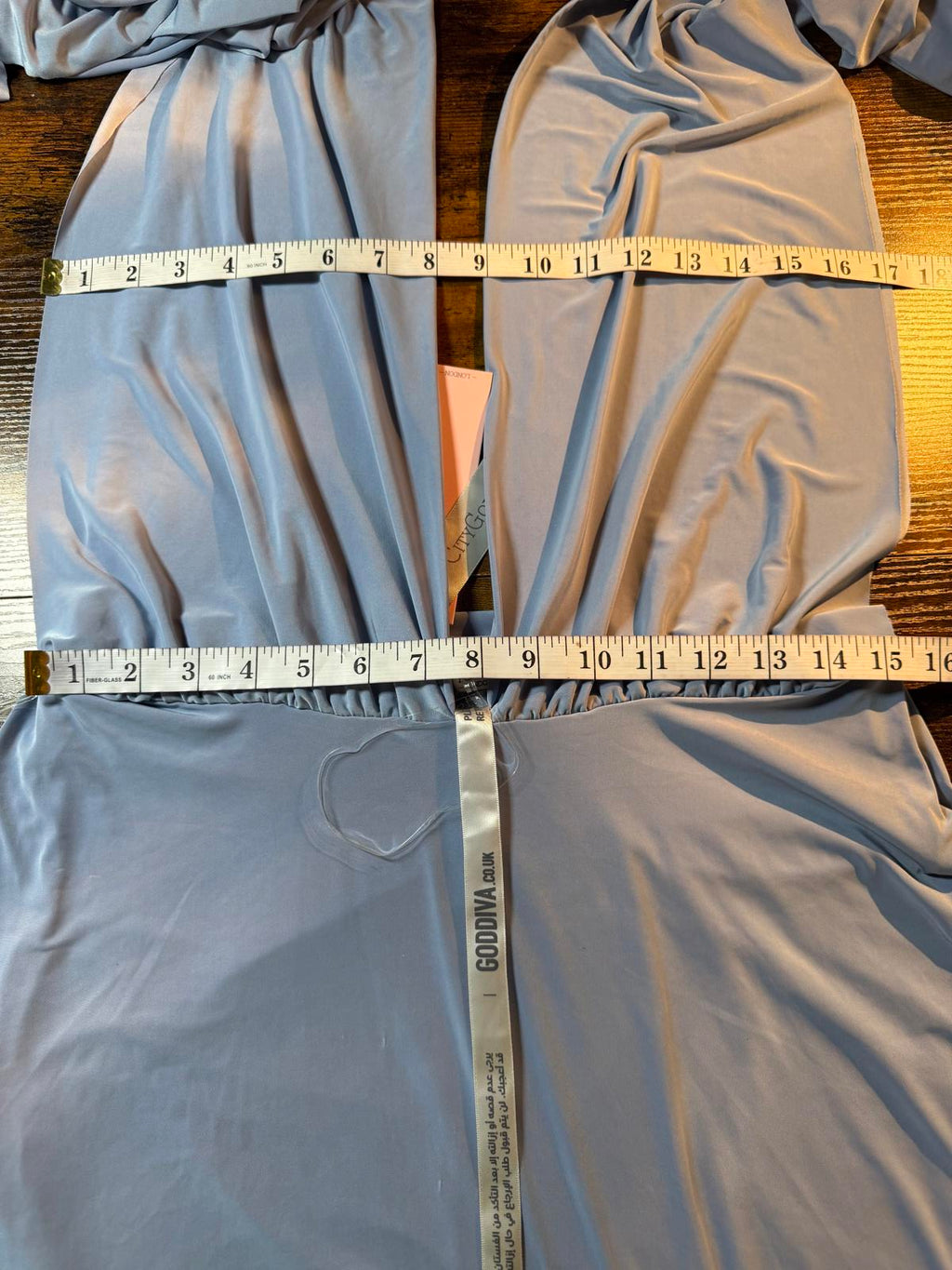 City Goddess Powder Blue Multiway Halter Dress UK 14 / US 10                .304