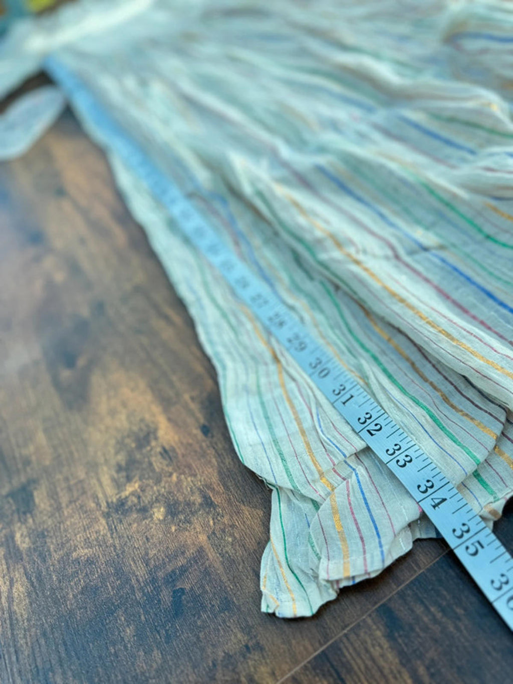 No-Iron Crinkle Beach Cover-Up – Lightweight & Effortlessly Chic! Size 12-14