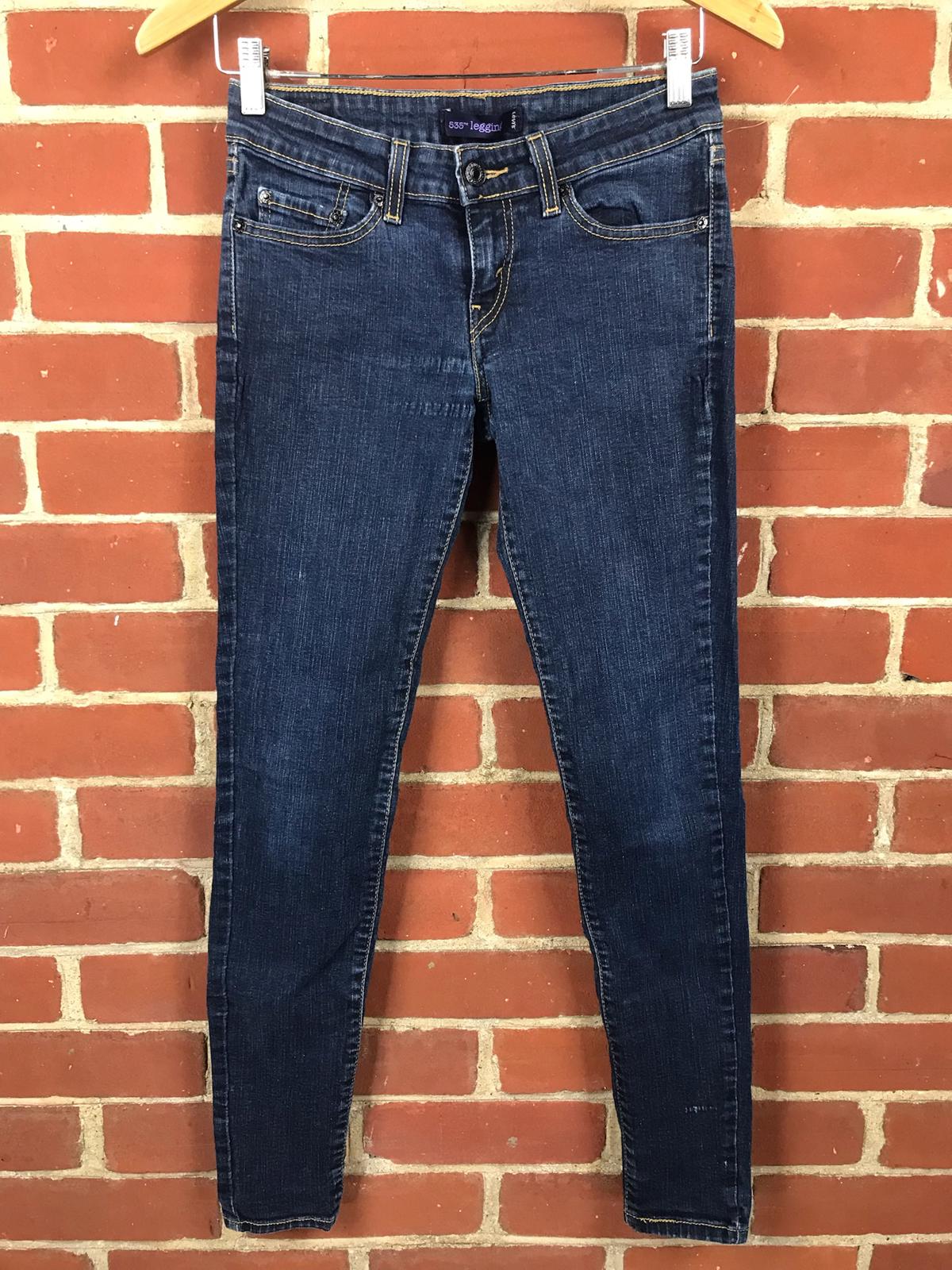 Levi’s 535 Legging Skinny Jeans Women’s UK 6 Dark Blue Denim