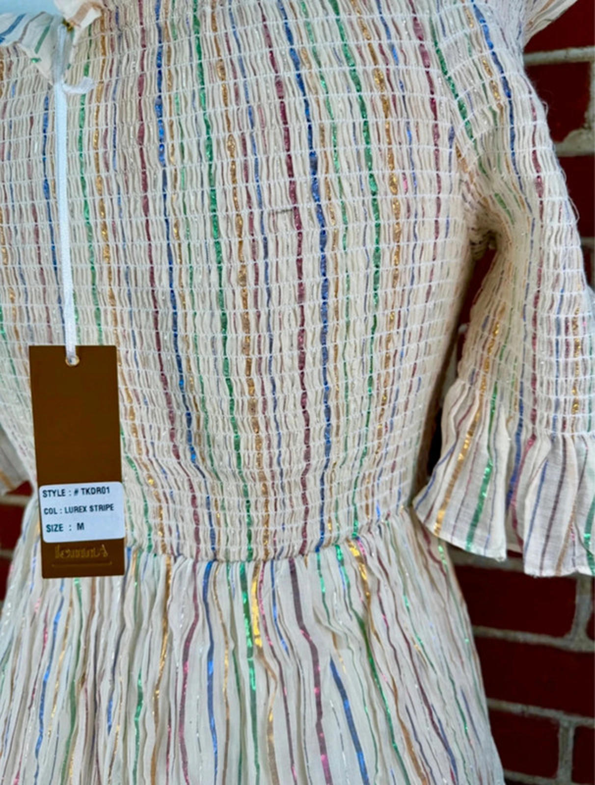 Festival-Ready Rainbow Dress – Fits UK 10–14