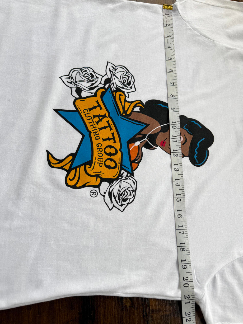 Tattoo Clothing Group Graphic T-Shirt Size 14-16