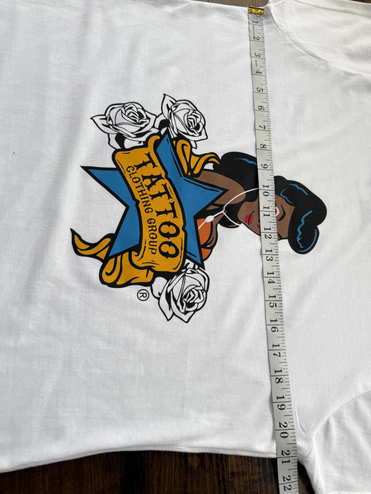 Tattoo Clothing Group Graphic T-Shirt Size 14-16