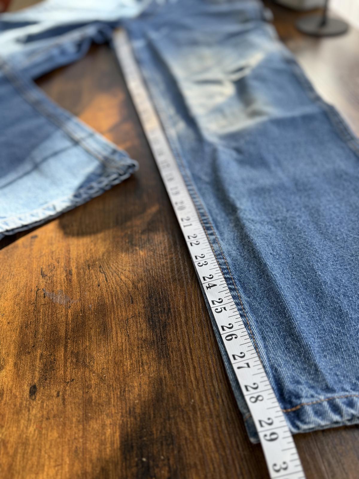 Vintage Work King Carpenter Jeans – Classic Blue UK 12-14 Late 90s – 00s