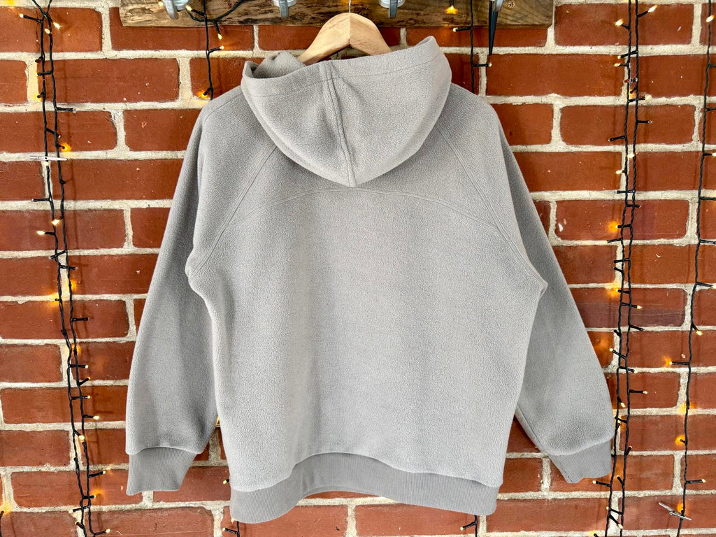 F&F Active Beige Half Zip Fleece Hoodie UK 14 #73