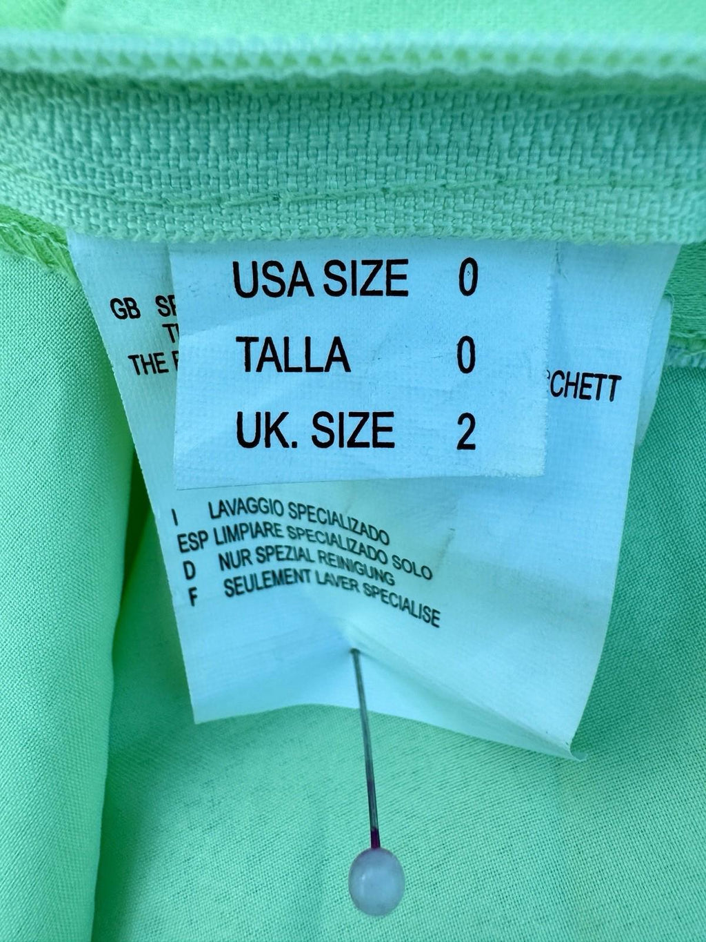 💚 Mori Lee by Madeline Gardner Embellished Lime Green Ball Gown – UK 2