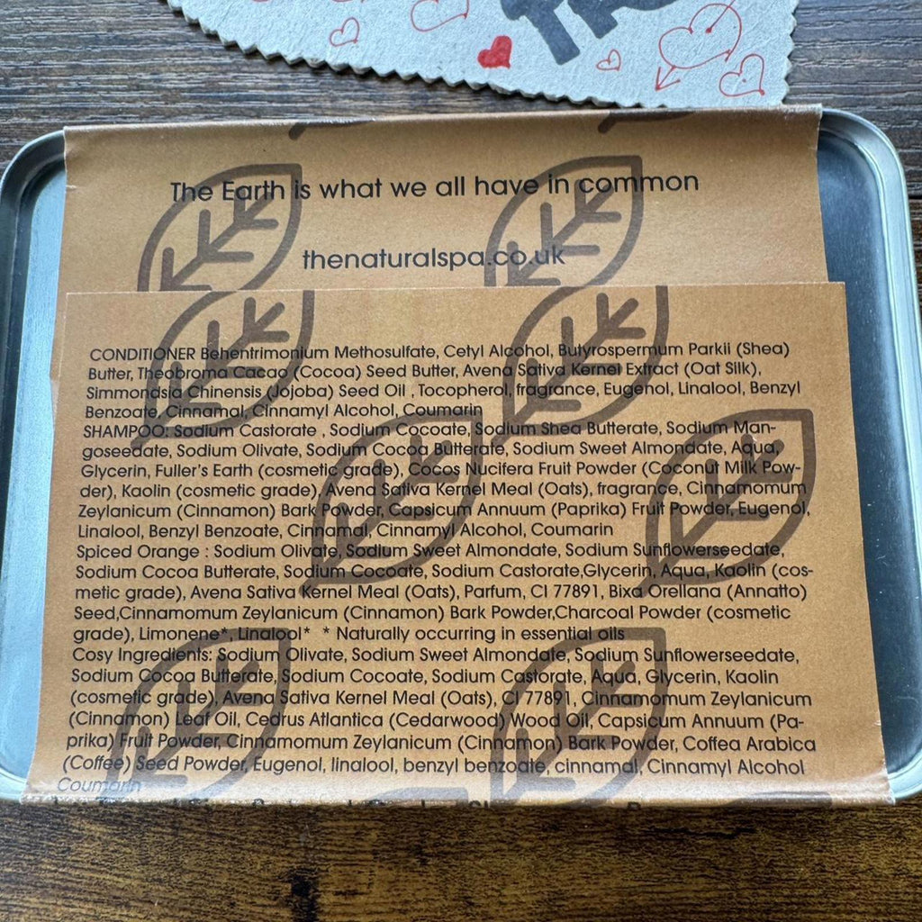 The Natural Spa Winter Spice On-The-Go Travel Wash Kit