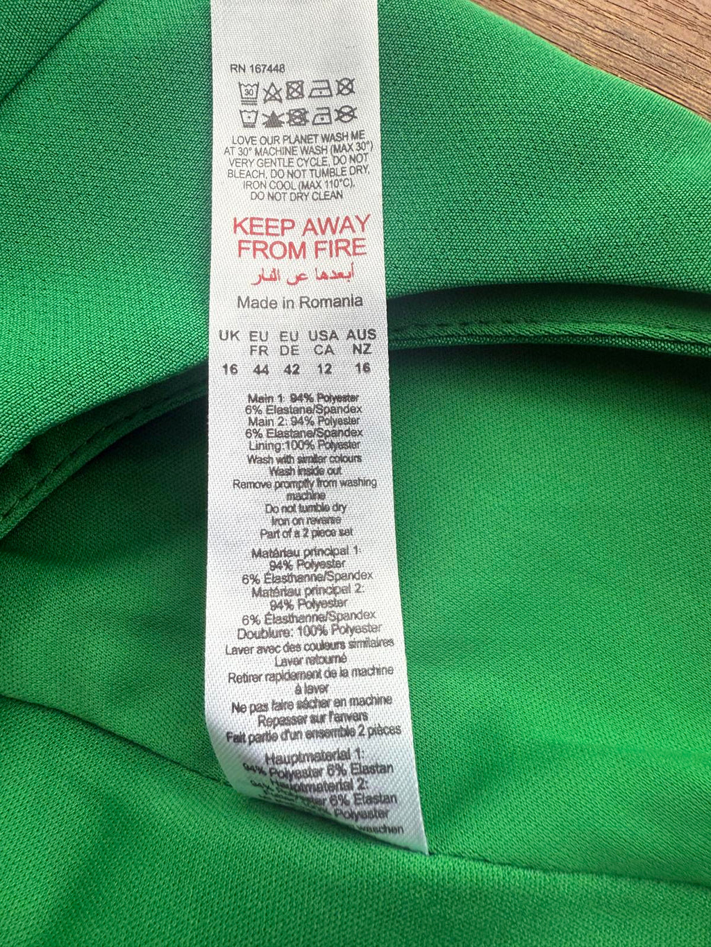 Boohoo Emerald Green Detachable Cape Midi Dress UK 16 BNWT Bodycon #126