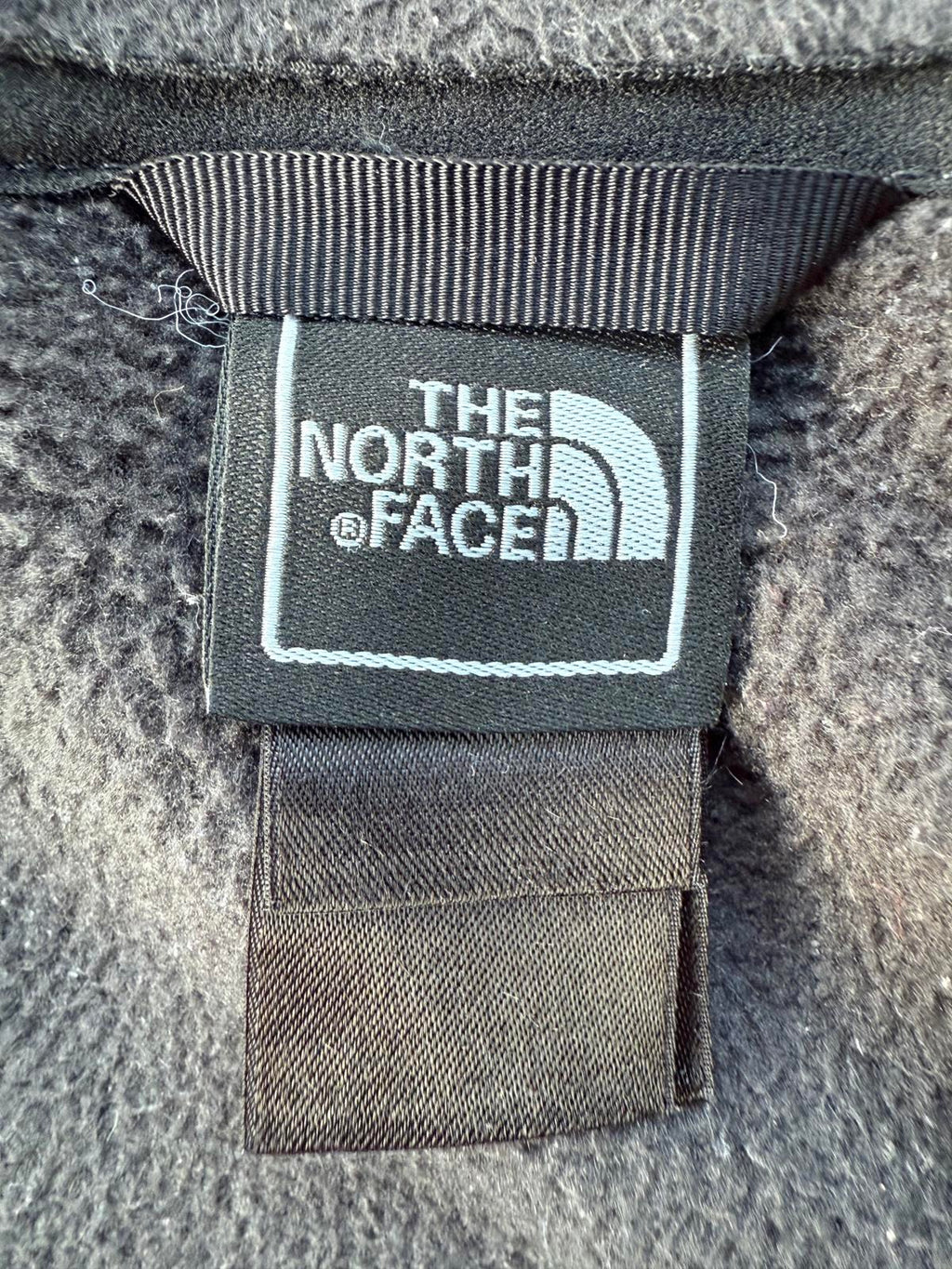 🖤 The North Face Black Full-Zip Fleece Jacket Size 10-12 NUM 42