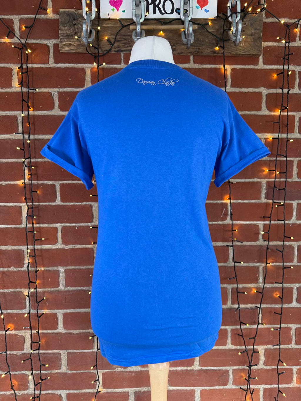 Tattoo Clothing Group Blue Graphic T-Shirt - Size 12/14