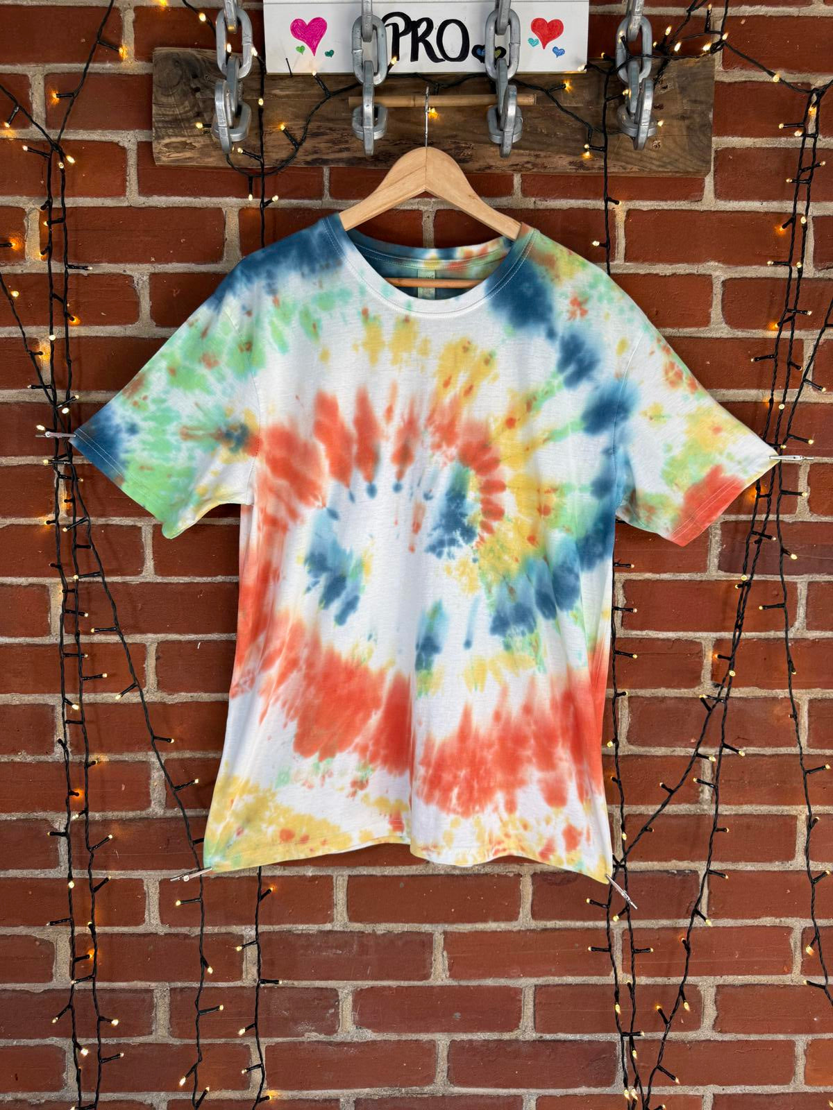 Men's Tie-Dye Short Sleeve T-Shirt - Size XL