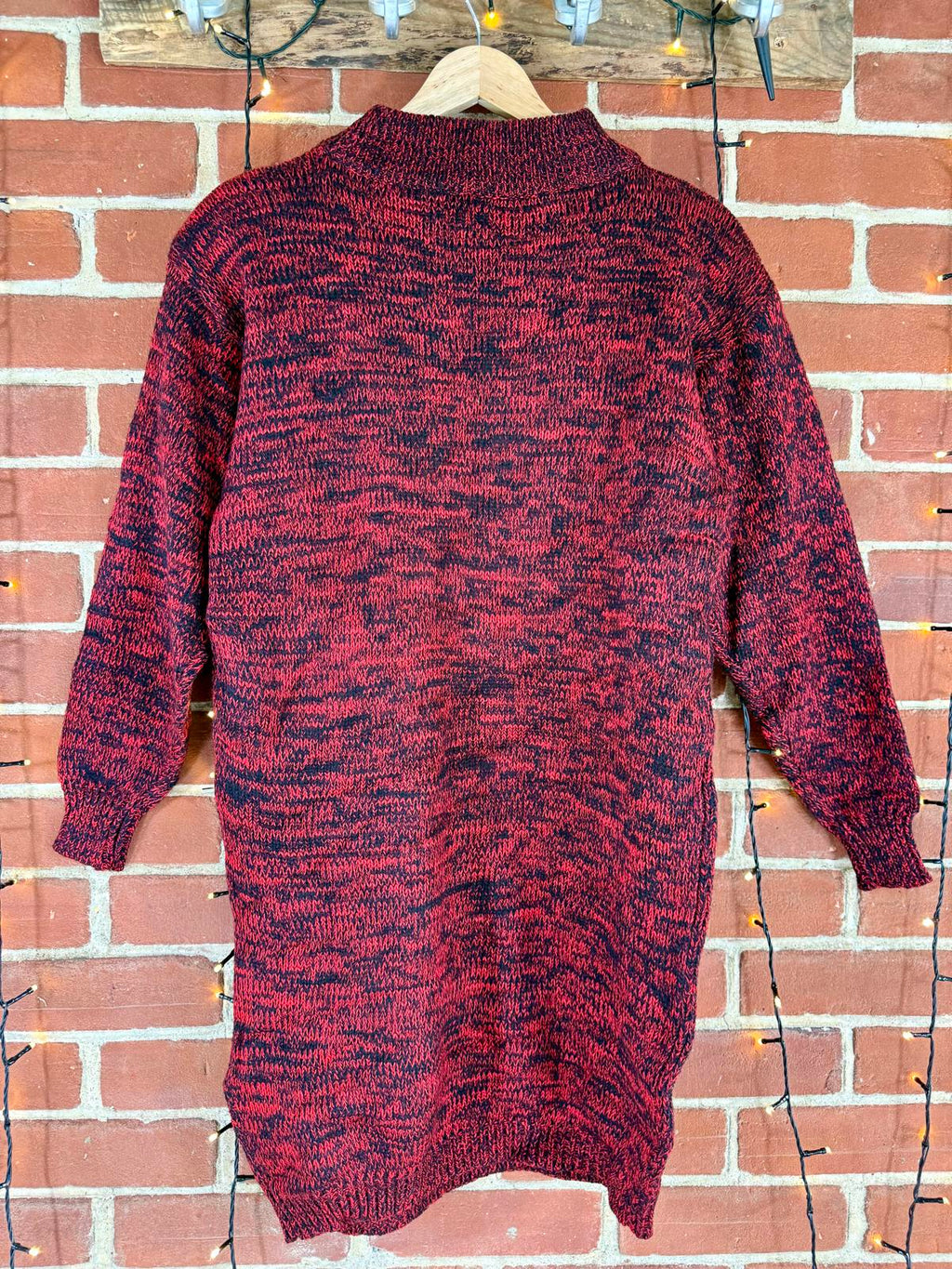 VERY RARE Vintage 80s/90s Anianal Longline Knit Jumper Dress  #57